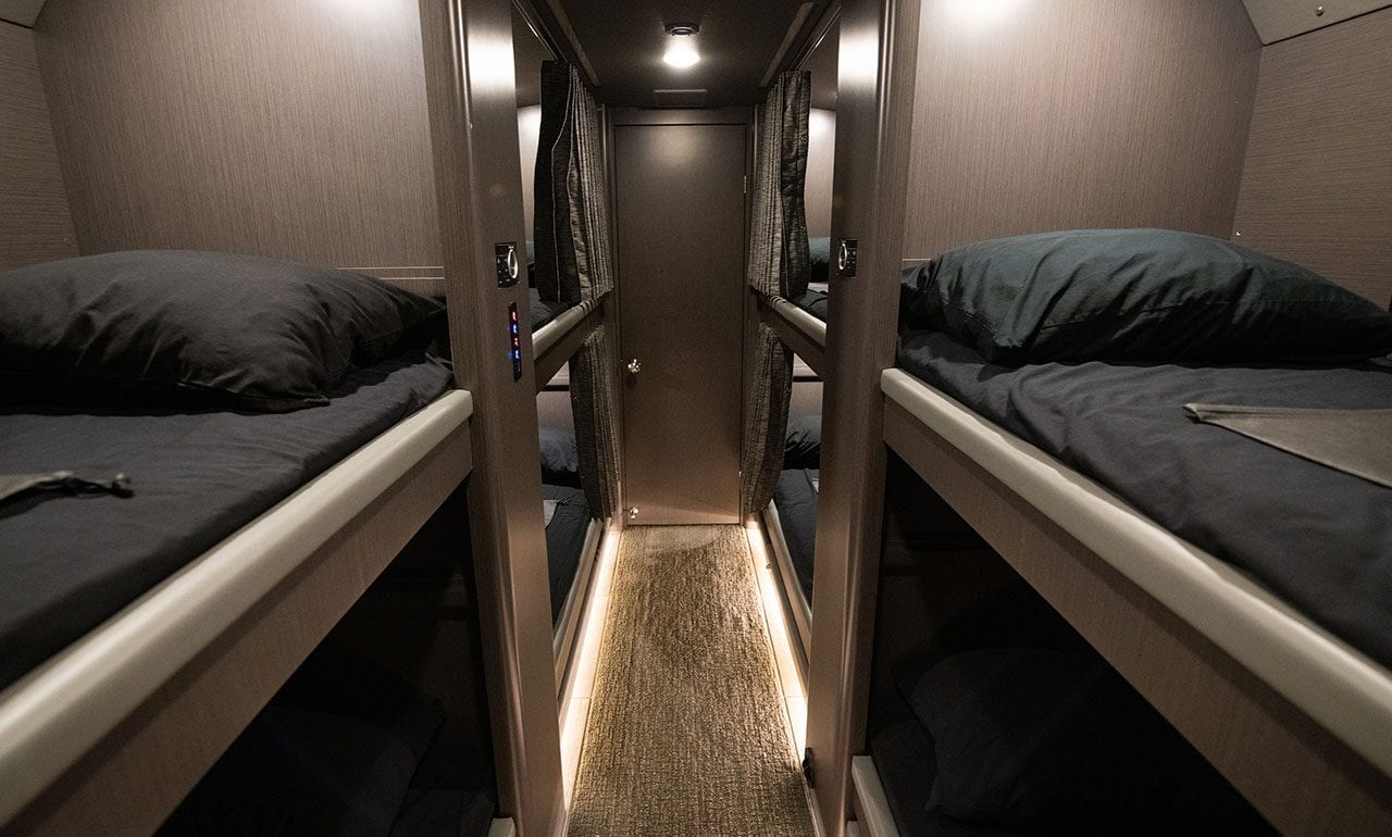 tour bus condo bunk